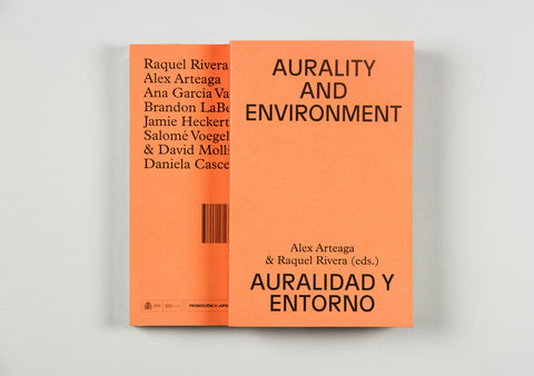 Various  'AURALITY AND ENVIRONMENT. AURALIDAD Y ENTORNO' (BILINGUE) PB Book