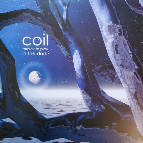 Coil 'Musick To Play In The Dark 2' 2LP 4th side etched. Black/Purple/Clear