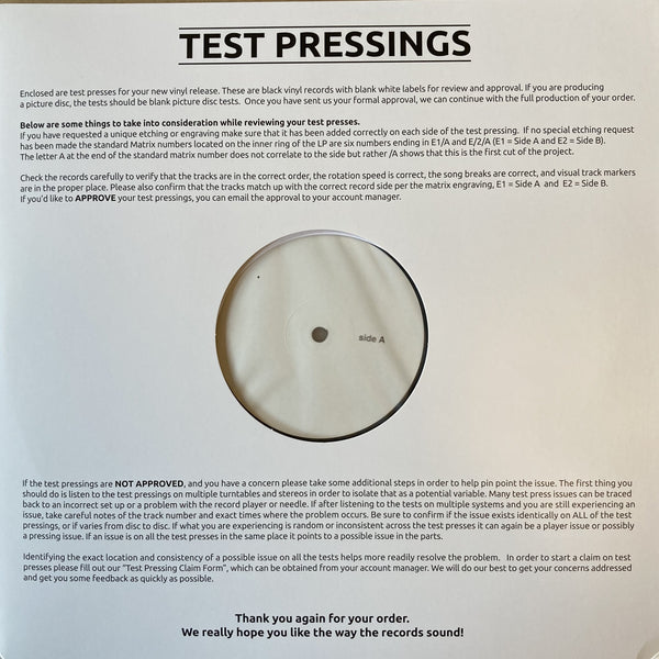 Nurse With Wound Test Pressing Art Editions