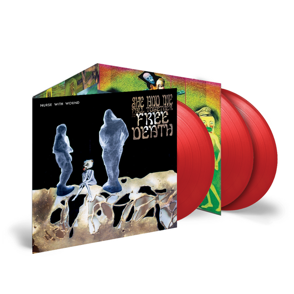 Nurse With Wound  'She And Me Fall Together in Free Death'  3LP Red Vinyl REDUCED PRICE!
