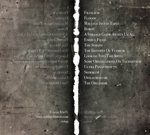 BArTC  'Insubstantial as Ghosts'  CD *LAST COPY!*