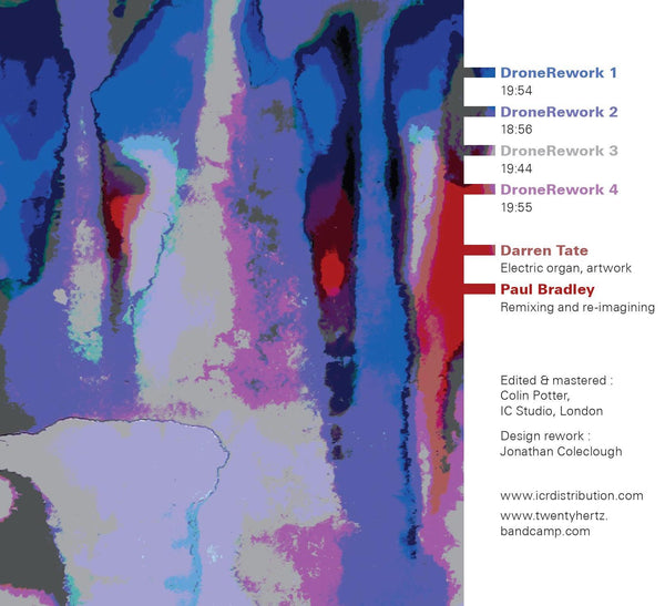 Darren Tate & Paul Bradley  'DroneReworks 4'  CD