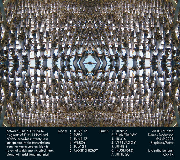 Nurse With Wound  'Shipwreck Radio Volume 1' Remastered & expanded 2CD