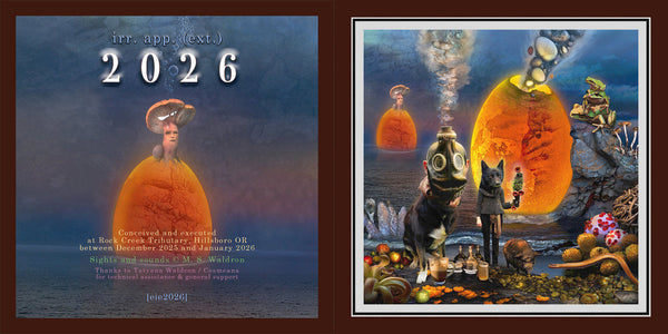 irr.app. (ext.) '2026' Limited edition CDR + art print