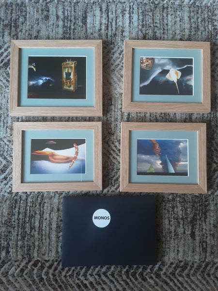 Monos 'Sunny Day in Saginomiya' Ltd.art edtion with framed collage