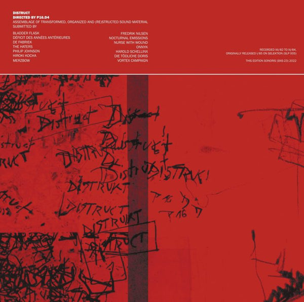 P16.D4  “Distruct” CD