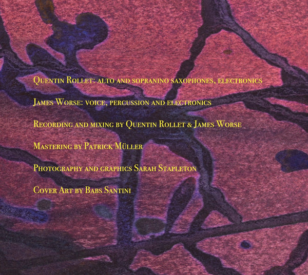 Quentin Rollet & James Worse  'A Fothermass Abominesque'  CD *BACK IN STOCK*
